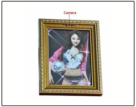 Spy Wi-Fi Photo Frame Camera