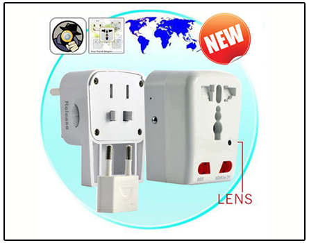 Spy Socket Plug Camera For Long Recording