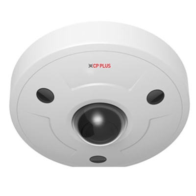 CP-UNC-EH4K12L1-M 12 MP Ultra HD Vandal Proof IP IR Fish eye camera - 10Mtr.