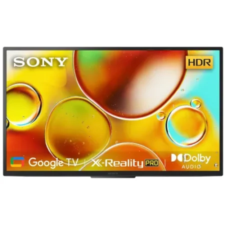Sony 80 cm (32 inch) HD Ready LED Google TV - Graphics Coprocessor X-Reality PRO, Google Assistant | Chromecast Built In, Dolby Audio, Dolby Atmos, KD32W835