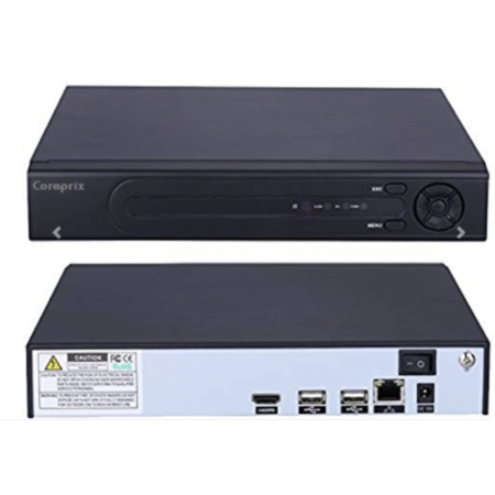 Coreprix 8 Mp 16 Channel Nvr 2 Way Talk Support