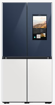 868 L Bespoke 4-Door Flex Family Hub™ French Door Refrigerator RF90A955387