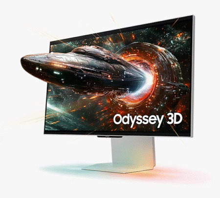 68.5 cm (27) Odyssey 3D 4K Gaming Monitor with AI 3D Video Conversion