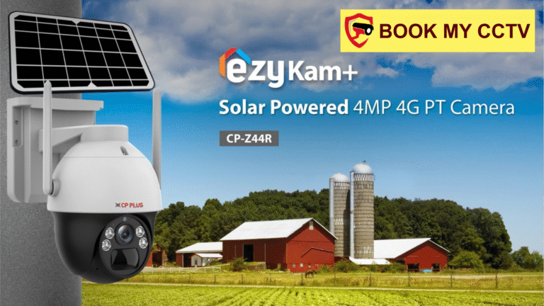 CP PLUS Launches Solar-Powered 4G Cameras: The Future of Remote Surveillance | BookMyCCTV