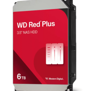 Model Number: WD60EFZX WD Red Plus Internal NAS HDD 3.5" - 6TB
