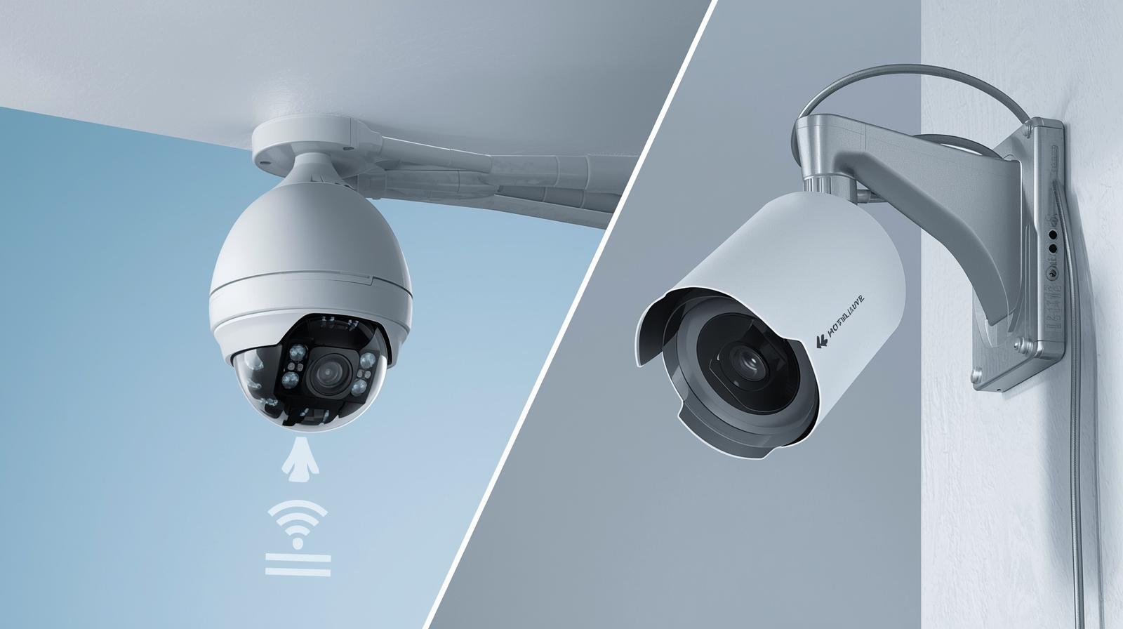 Wireless CCTV cameras