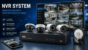 NVR System for CCTV cameras and video recording