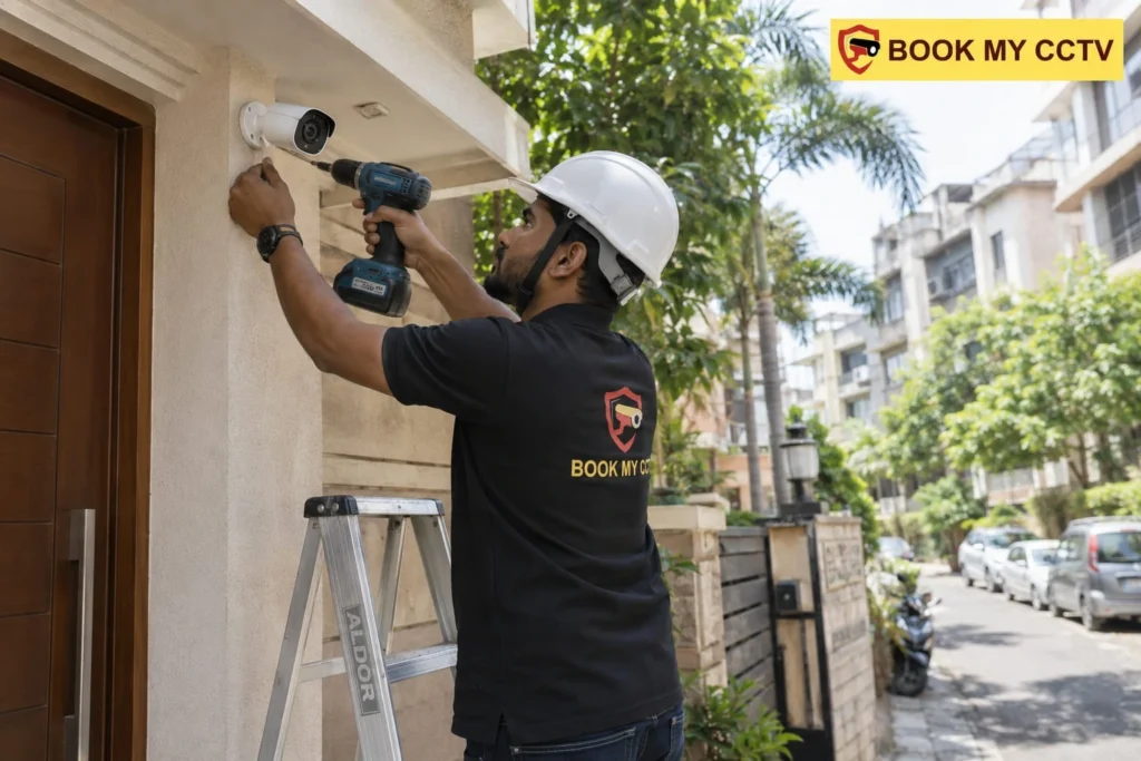 BookMyCCTV professional CCTV installation service Mumbai