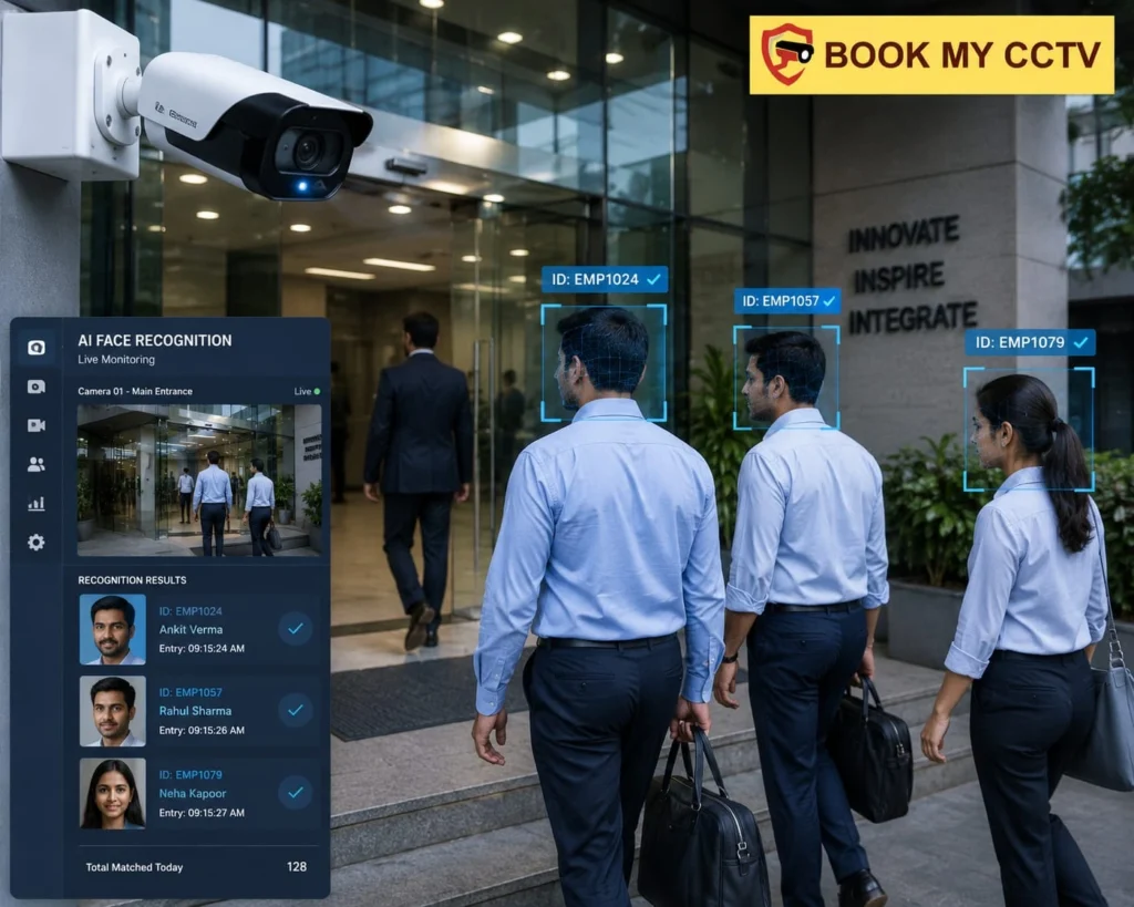 face recognition CCTV India installation and consultation