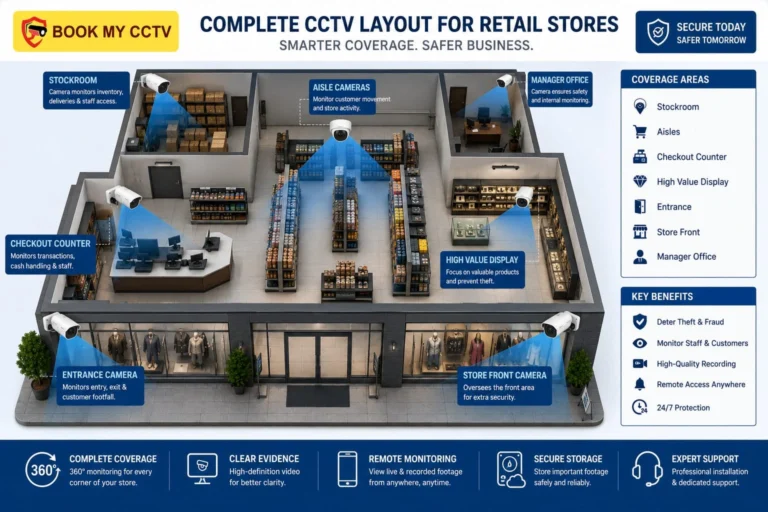 How to Position CCTV Cameras in a Retail Store