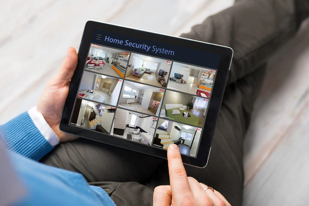 Home CCTV Cameras with remote monitoring system